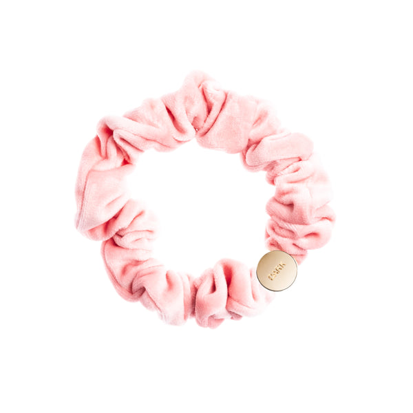 VELVET MINI SCRUNCHIE BALLERINA ROSE