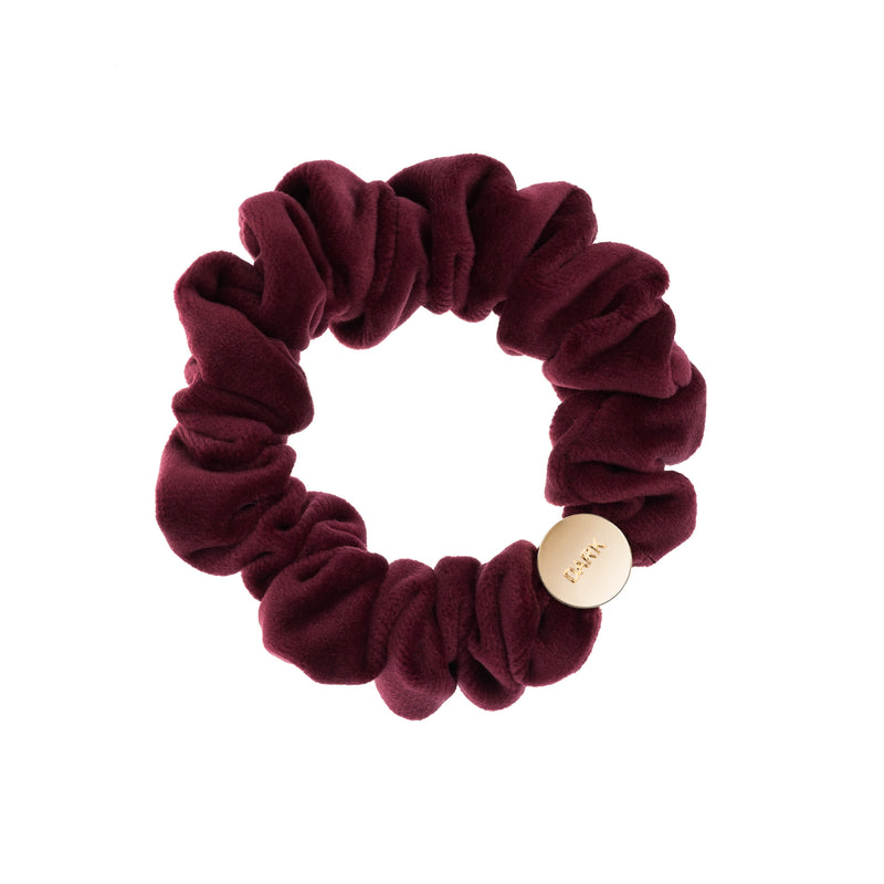 VELVET MINI SCRUNCHIE WINE