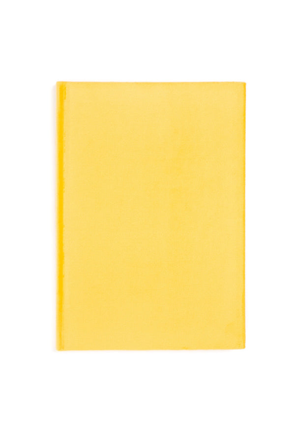 VELVET NOTEBOOK A5 SUN YELLOW