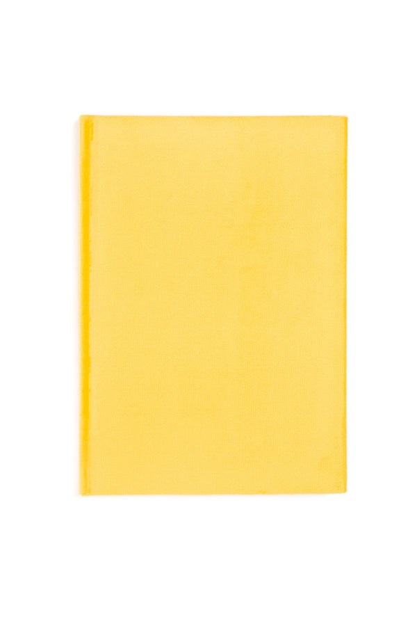 VELVET NOTEBOOK A5 SUN YELLOW