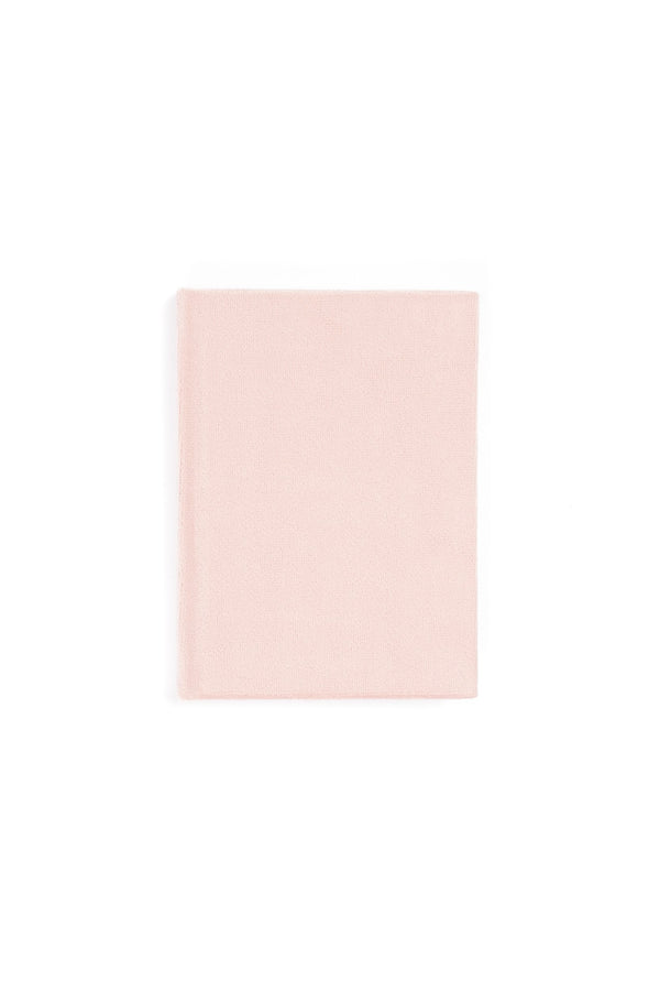 VELVET NOTEBOOK A6 PALE ROSE