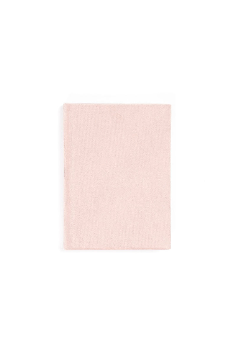 VELVET NOTEBOOK A6 PALE ROSE