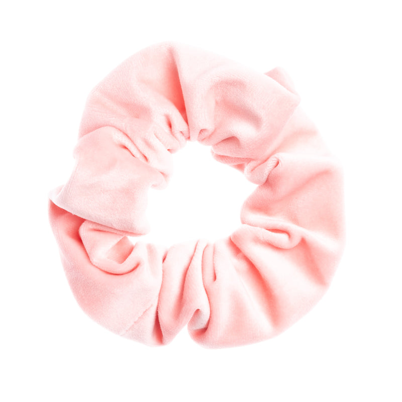 VELVET SCRUNCHIE BALLERINA ROSE