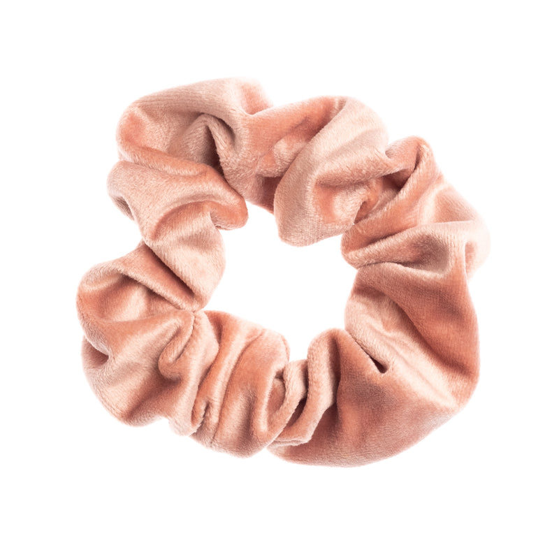 VELVET SCRUNCHIE VINTAGE ROSE