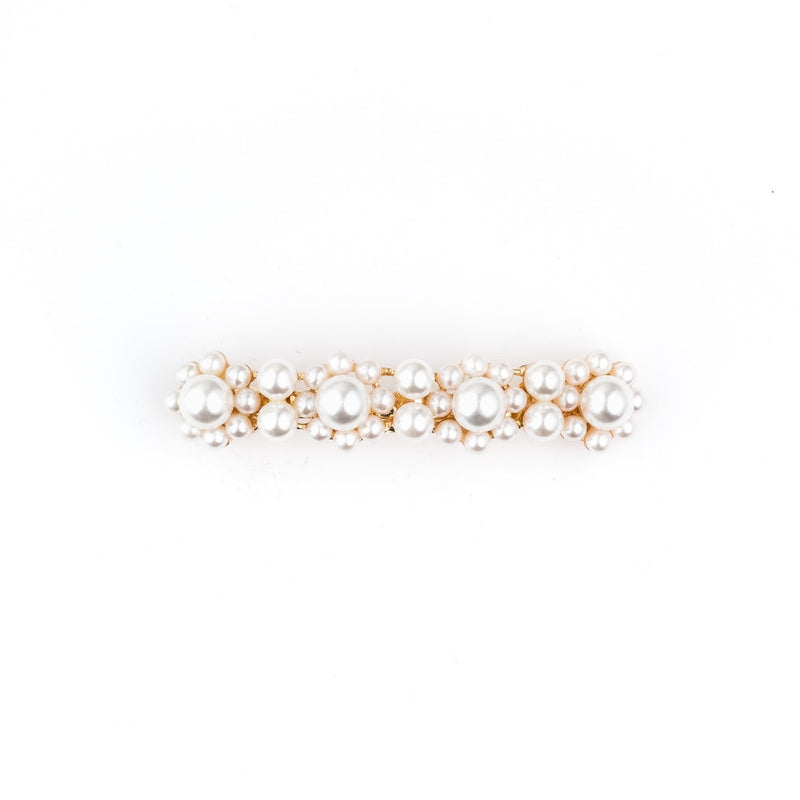 VINTAGE PEARL BARRETTE CLIP