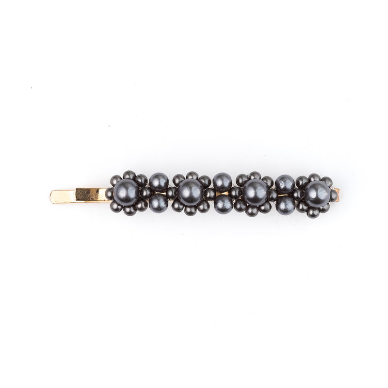 VINTAGE PEARL PIN GREY