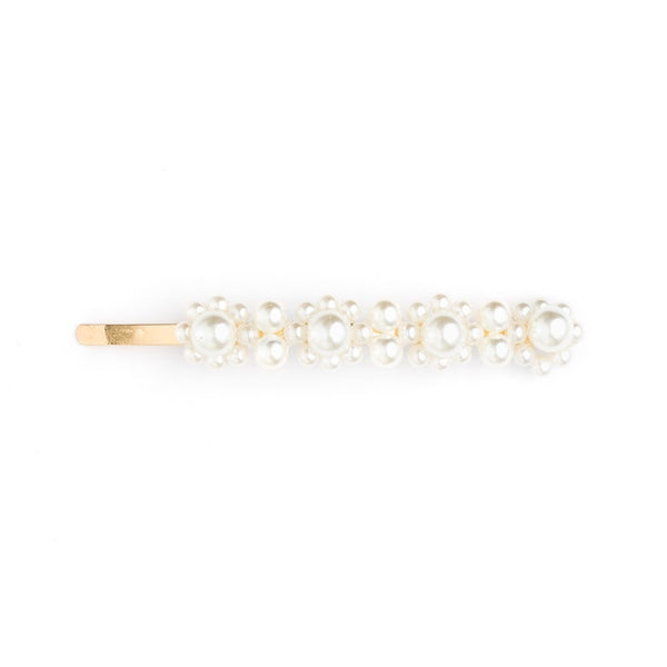 VINTAGE PEARL PIN WHITE