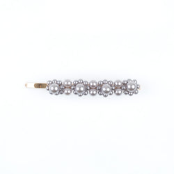 VINTAGE PEARL PIN STONE BLUE