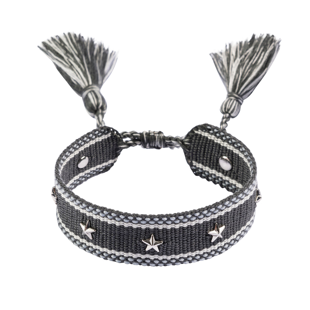Shiny bracelet, gunmetal grey Jewelry for Women | Fabiana Filippi®