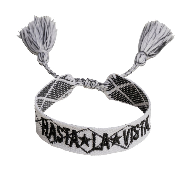Christian Dior Cotton Friendship Bracelet Set - Black Wrap