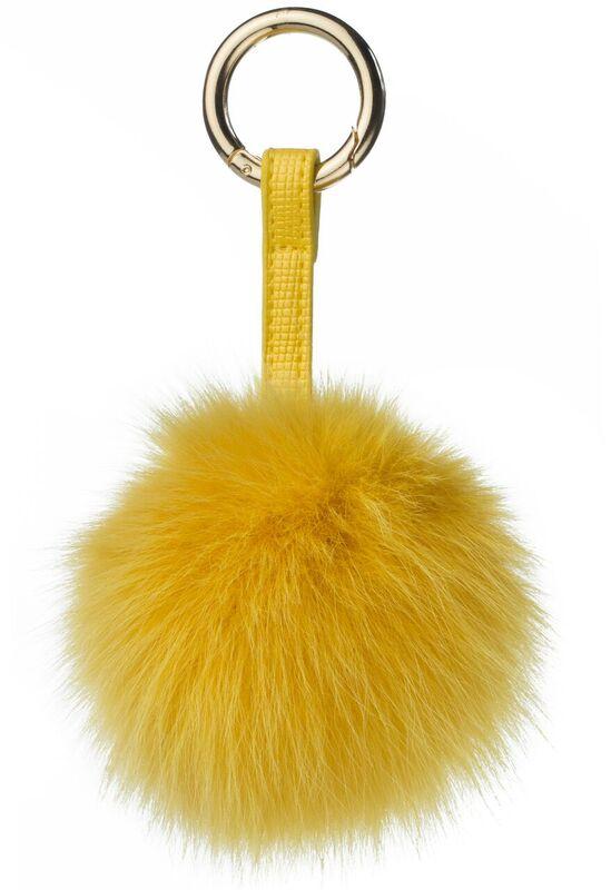 Yellow pom deals pom keyring