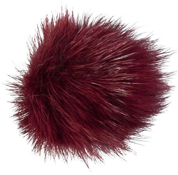 SHOE POM POM WINE SMALL