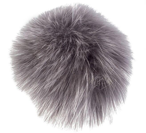 SHOE POM POM GREY LARGE