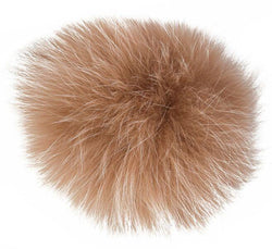 SHOE POM POM CAMEL SMALL