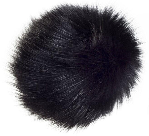 SHOE POM POM BLACK LARGE